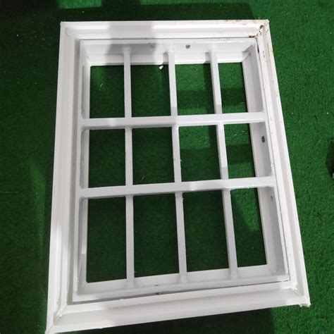 Modern White UPVC Window Grill For Home At Rs 180 Sq Ft In