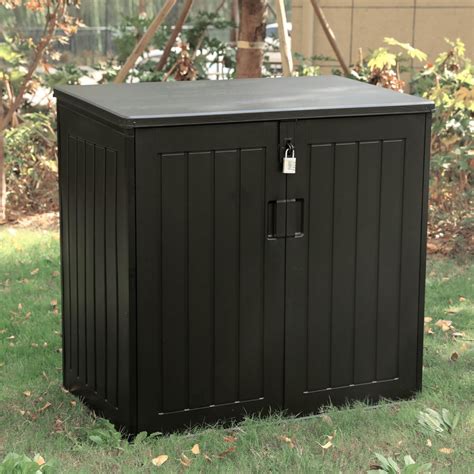 olsen smith massive capacity  outdoor garden storage box plastic