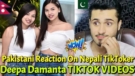 Most Popular Nepali Twins Sisters Deepa Damanta New Viral Tiktok Videos Rk Reactions Youtube