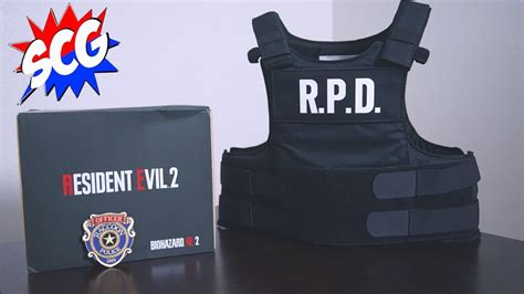 Resident Evil R P D Soft Body Armor Replica Unboxing Vies