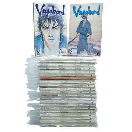 Manga Vagabond Coleção Completa 44 Volumes Conrad Escorrega o Preço