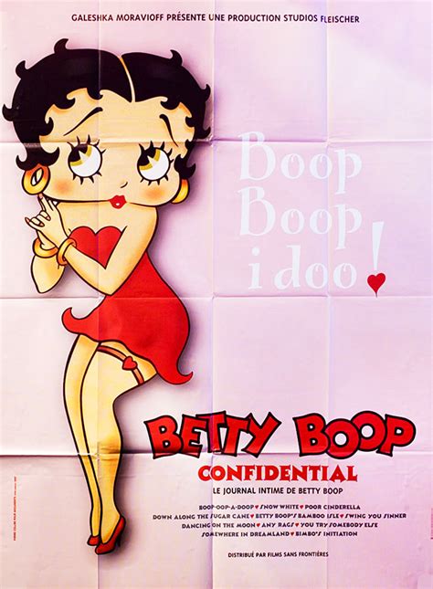 Betty Boop Confidential Original 1995 French Grande Movie Poster ...