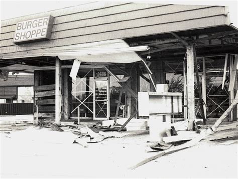 South Belt Houston Digital History Archive: 1983 Hurricane Alicia damage