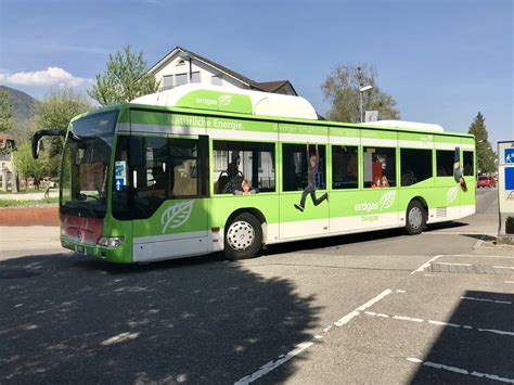 Citaro Facelift Nr Mit Erdgas Vollwerbung Am Kurz Nach Der