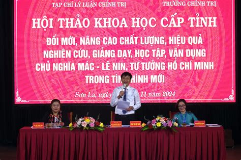 Hội thảo khoa học Đổi mới nâng cao chất lượng hiệu quả nghiên cứu