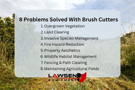 Mastering Land Clearing With Lawsen Equipment S Brush Cutters