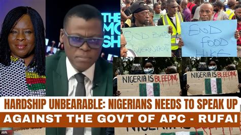 Hardship Unbearable Nigerians Needs To Speak Up Against The Government