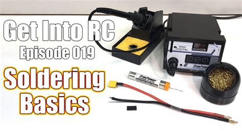 RC Soldering Basics - What You Need + How To Solder Wires & Connectors - RC Driver