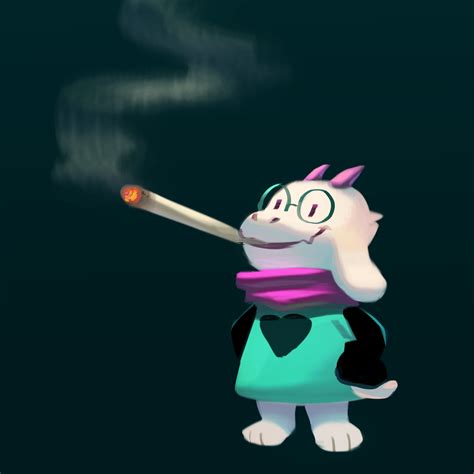 Smokin' | Doobie Ralsei | Know Your Meme