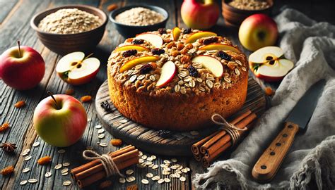 Avena Manzana Y Zanahoria Un Exquisito Postre Casero Para Deleitar Tu