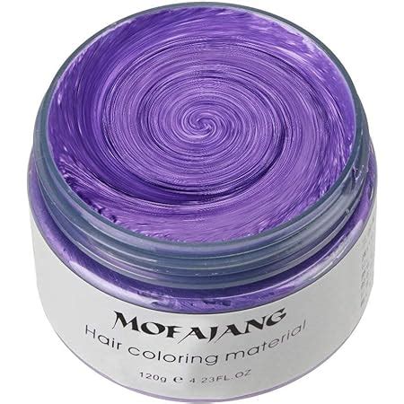 Amazon Mofajang Hair Wax Dye Styling Cream Mud Natural Hairstyle