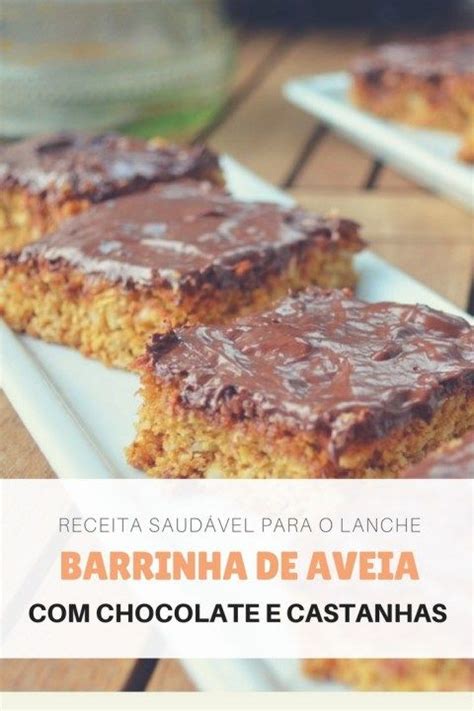 Barrinhas De Aveia E Chocolate Imperd Vel Pilotando Um Fog O