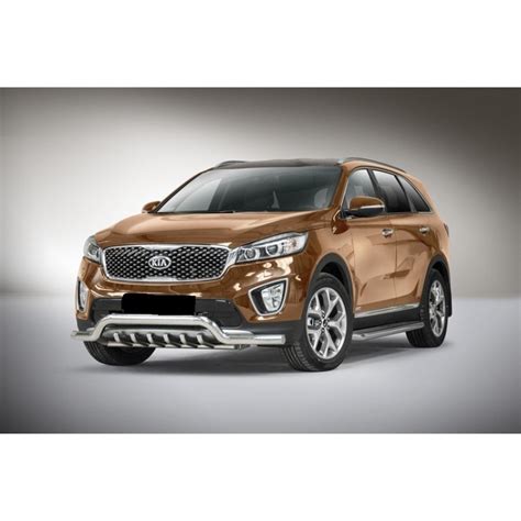 Pare Buffle Kia Sorento Homologue Inox Protection Basse Grille