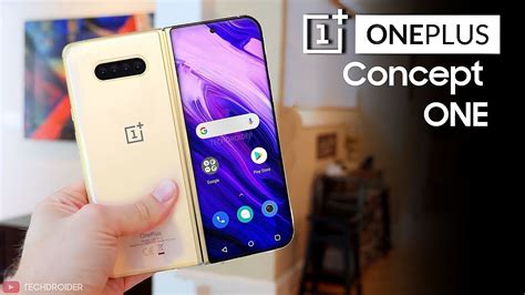 Oneplus Concept One The Foldable Smartphone Youtube