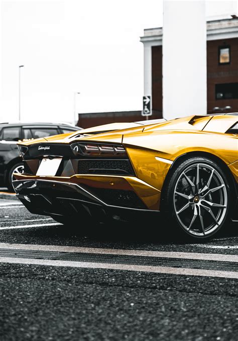 Lamborghini Aventador спортивная машина Обои 1668x2388 Ipad Pro 11