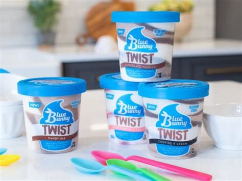 Experience A New Twist On Soft Serve With Dual Icious Blue Bunny Twist Pints Iheartpublix