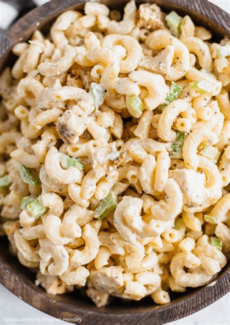 The Best Macaroni Chicken Salad Fantabulosity