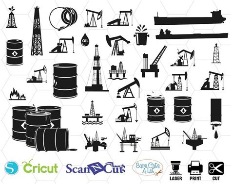 Oilfield Svg Oil Derrick Cricut Oilfield Wife Svg Oil Svg Oil Pump