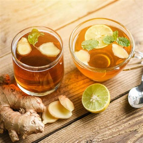 5 beneficios de la infusión de jengibre con limón