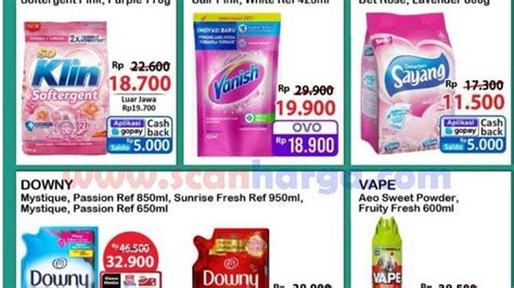 Banjir Diskon Promo Deterjen Di Alfamart Indomaret April