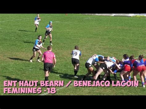 Féminines à 10 18 Haut Béarn rugby FCO Avenir Féminin Bénéjacq