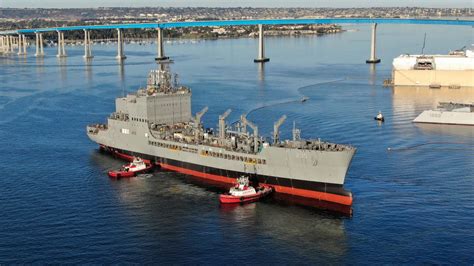 General Dynamics Nassco Christened The Future Usns John Lewis T Ao 205 Ships Nostalgia