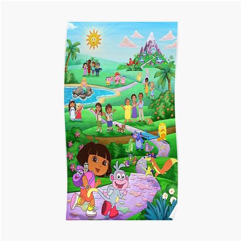 "Dora the Explorer" Poster for Sale by Be-Funny10 | Redbubble