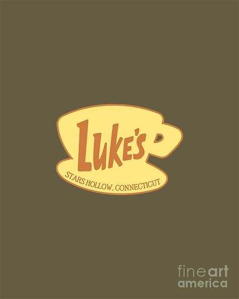 Lukes Diner Logo Digital Art By Joshua Carl Fine Art America