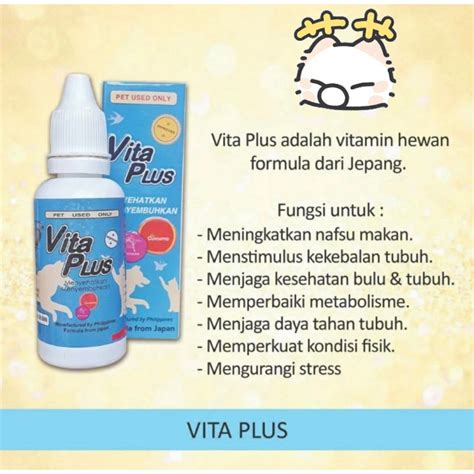 Jual Vita Plus Ml Vitaplus Vitamin Nafsu Makan Kekebalan Tubuh