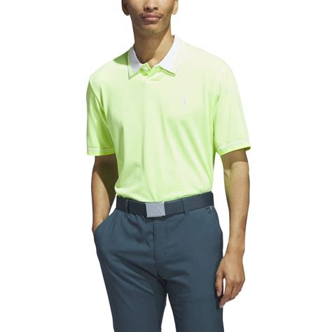 Adidas Ultimate365 Tour PRIMEKNIT Golf Polo Shirt White Clothing From