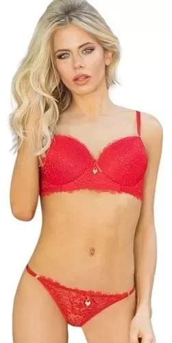 Conjunto Sexy Taza Soft Puntilla Shine Less 85 100 MercadoLibre