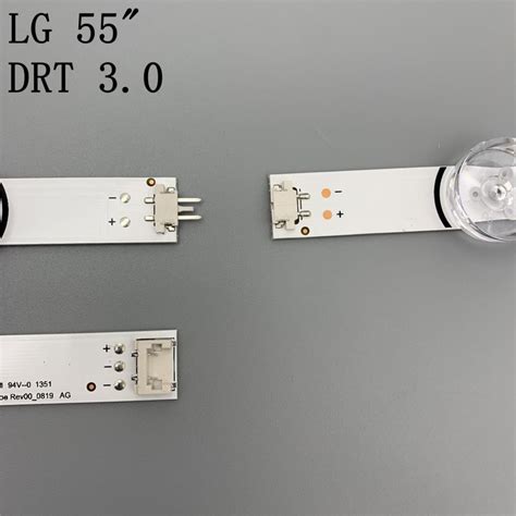 10Pcs 1155Mm Led Backlight Lamp Strip 11Leds Voor Grandado