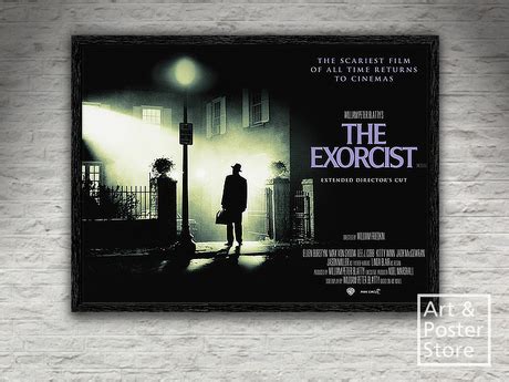 Second Life Marketplace - The Exorcist | Classic Horror Movie Landscape Poster | Plain Mesh ...