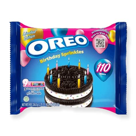 Oreo Birthday Sprinkles Limited Edition Multipack 9s X 285g 2565g