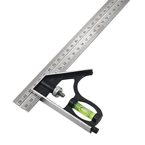 New Hand Tool Parts 300mm Combination Square Angle Ruler 45 90 Degree