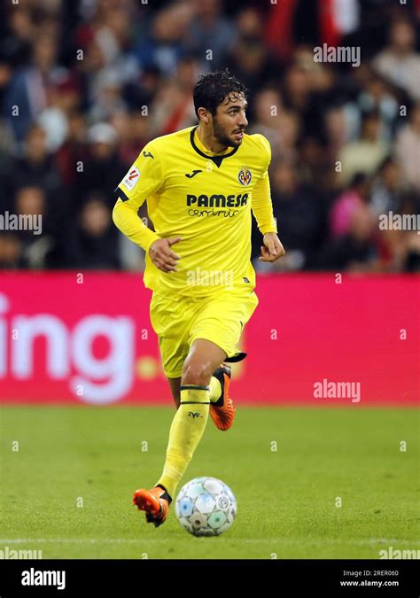 Rotterdam Santi Comesana De Villarreal Cf Lors Du Match Amical Entre