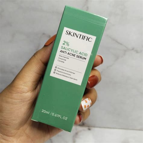 Jual Skintific Anti Acne Serum Acne Spot Treatment Facial Gel With 2 Salicylic Acid Shopee