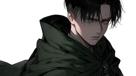 Attack on Titan Levi White Desktop Wallpaper - AoT Wallpaper 4K