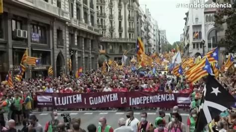 Video Großdemonstration für Unabhängigkeit Kataloniens STERN de