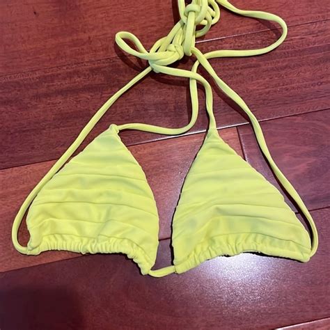 Mikoh Swim Mikoh Lime Green Bikini Top Poshmark