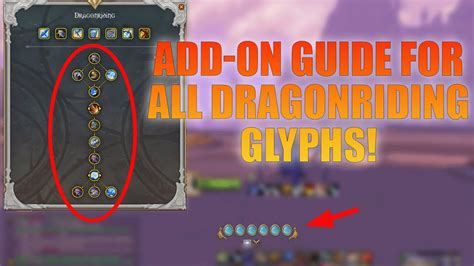 All Dragon Riding Glyphs Easy Addon Setup Guide Youtube