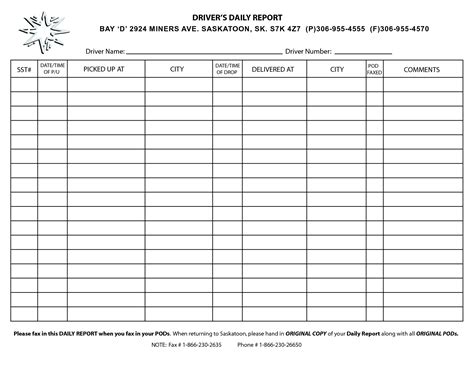 Taxi Driver Accounts Spreadsheet For Driver Daily Log Sheet Template