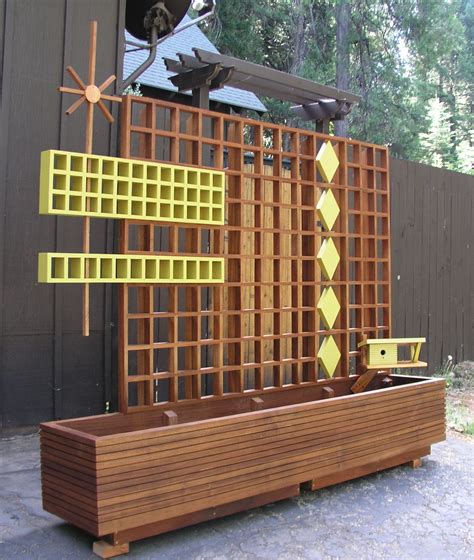 20 Mid Century Modern Privacy Fence HomeDecorish