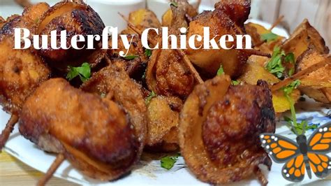 Butterfly Chicken Simple Chicken Butterfly Recipe Fried Chicken