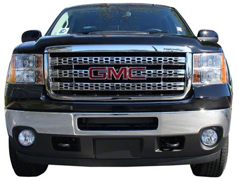 CCI Chrome Punch Grille Overlay GI90 RealTruck