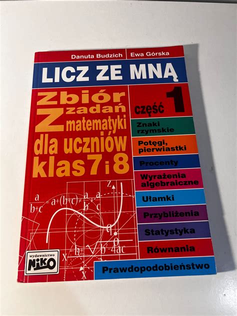 Licz Ze Mn Cz Zbi R Zada Z Matematyki Dla Uczni W Klasy I