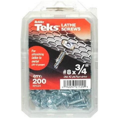 Teks Lath Screw Thread Truss Head Phillips Drive Sharp