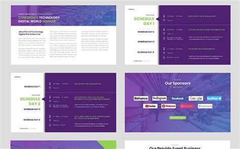 Conference - Event Seminar Business Template Google Slides