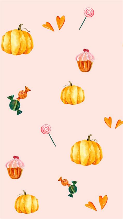 PASTEL PUMPKINS AND SWEET TREATS DESKTOP WALLPAPER — Gathering Beauty ...