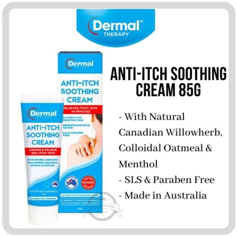 Dermal Therapy Anti Itch Soothing Cream 85g Eczema Prone Skin Beauty And Personal Care Bath